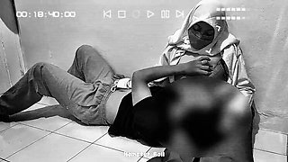 Malaysian High School Girl in Hijab Gives Handjob in Classroom - Amateur Teen with Big Tits