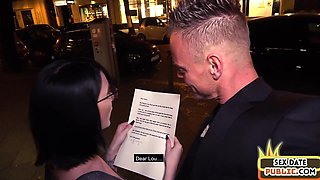 Real amateur porn German chick fornicateed in hotel room POV PORN love making