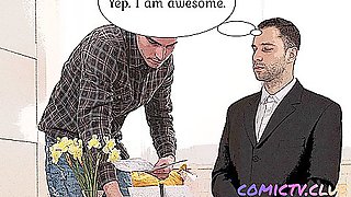 Oliver Trunk And Car Toon - Oliver Writes Love