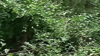 While Hiking I Saw a Stranger Tied up at a Cum Station, I Gave Him a Handjob