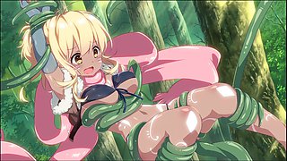 Yuri, visual hentai, close up