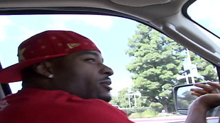 Magnificent milf gets her pussy banged by dude's big black cock