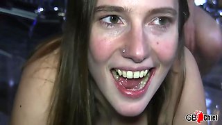 Karina Hh And User Thommyf Gb - Fisting Anal Double Penetration Gangbang With Skinny Girl