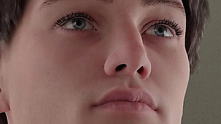 Godson 4 - Max Sees Lorraine in Bra and Panty in the Bathroom