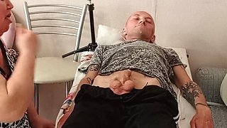 Stepmom Deep Throat Blowjob Swallows Cum - Zona901 MILF Sucks Cock