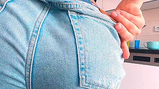 Sexy slut close up pov ass fucking