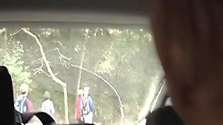 Perfect Teen From Germany Pleasing Cock in Backseat