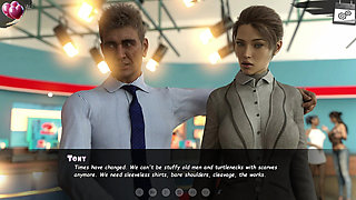 Burning Boundaries 2: Lara's Boss Demands Cleavage Show