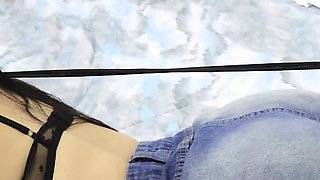 Submissive Carol in Bondage Blowjob!