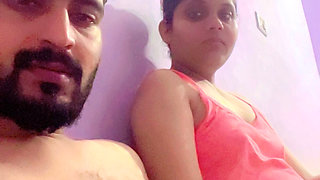Indian Hot Young Mommy Catch Stepson Jerking off and Help Him by Rough Romantic Sex Cheating His Husband