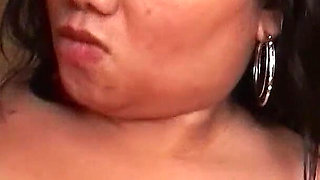 Curvy Thai girl gets fucked hard by two thick cocks