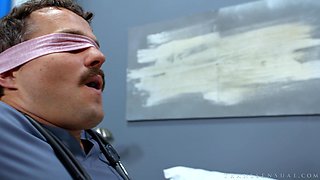 Transsensual: GILF Nurse Just Wants Have Threesome Fun with Patient - Robby Apples, Dee Williams