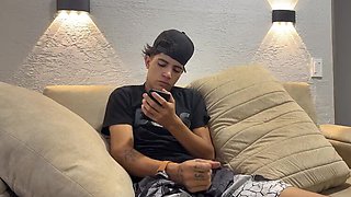 Stepson surprises his big ass stepmom with a hard pounding in her room
