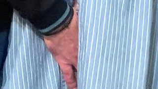 Sexy Hot Milf Gets Fingered Hard in Subway - Juicy Pussy and Clit