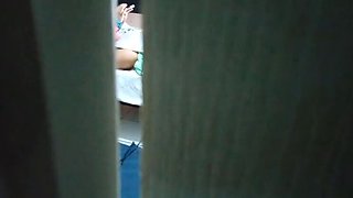 Chubby Mexicana Karmica Masturbates Secretly & Video Calls BF - She Gets Caught!