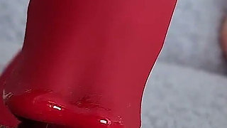 POV Solo Girl Cums Hard Using Vibrator with Moving Lips and Tongue - Programmerswife
