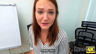 Loan4k. sweet beauty does splits when hardcore