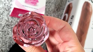 Beautiful Sonya having a horny solo toy masturbation