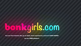 Big-Ass Brunette Teen Wants More Hardcore Interracial Action