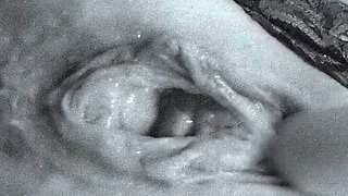 Sexy Babe Squirting in Lingerie