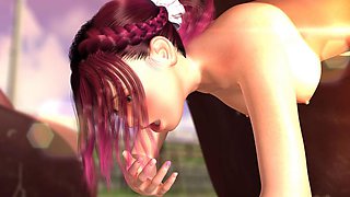 3D HENTAI Ivory Tower Rina and holes Rina and Ana 02