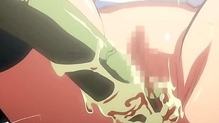 Hentai chick enjoys anal sex at the gym