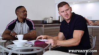 Alexis Crystal Indulges in Interracial Passion with Double Heat