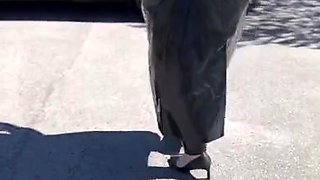 two women fetish latex asslicking and anal mff