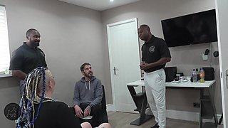 CC Cuckold - Cuckchair Gets Delivered And A Interracial Gangbang60fps - Mature