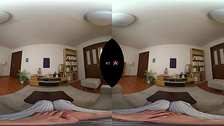 Asian cutie hot VR erotic video