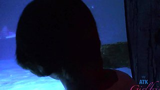 Cute amateur teen reality gangbang