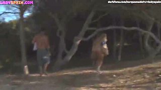 Brianna and Marco Banderas Hot Beach Sex with Onlookers Joining In