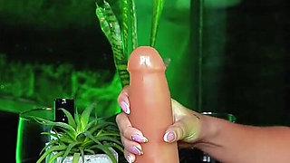 Horny MILF Best Friend Shows Big Booty Brunette Daniela Andrea How to Use a Sex Toy in Wet Lesbian Play with Mariana Martix