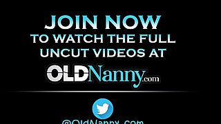 OLDNANNY Solo Mature Self Stroking And Masturbation