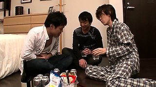 Cumshot Oozing from Asian Japanese Pussy Hole