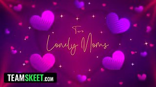 Stepmom Seduction: Elise and Samantha Fucked Hard by Hung Stepsons on Valentine's Day