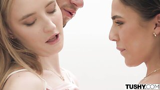 Milan Cheek and Polly Yangs are enjoying intensive anal fuck