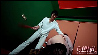 Horny Milf Willa Is Ready For Younger Cock! She Got Dicked On The Floor!