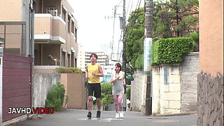 Uika Hoshikawa Shaved Pussy craves wild pleasure Creampie session she rides Toys