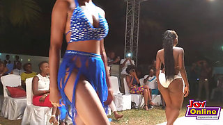 African Booty Girls Bikini Fashion Show
