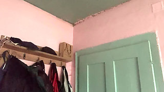 Big natural tits under gothic shirt