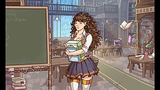 Hermine granger, school anime, hermiona