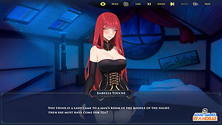 Wanderer: Broken Bed Gameplay Part 2 - Nighttime Blowjob by Isabella
