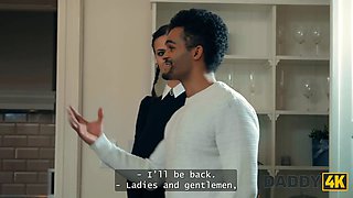 Daddy4k. bitchy wednesday is cheating on her bf with Big Black Cock