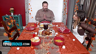 This Thanksgiving, Stuff Your Stepdaughter's Wet Pussy Like a Turkey