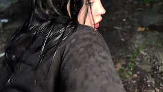 SkinLovers - Alt Girl Date Turns Into Hard Fuck & Deep Blowjob in Abandoned Place