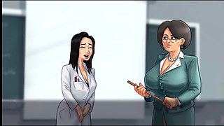 Tori's secret summer office affair revealed in Summertime Saga