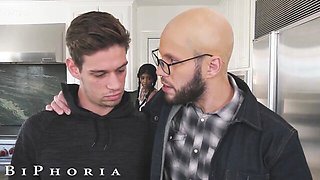 Wolf Hudson and Michael DelRay's bisexual mmf xxx by Biphoria
