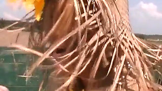 This German Babe Wants to Suck His Cock in Truck