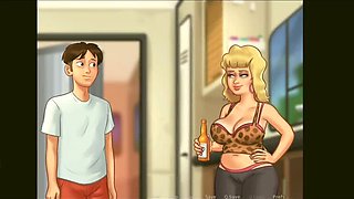Desi Indian Bhabhi Roxxy's Mom Hot Sex Scene with Jon - HD Porn Video